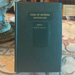 Code of Georgia Annotated. Book 21